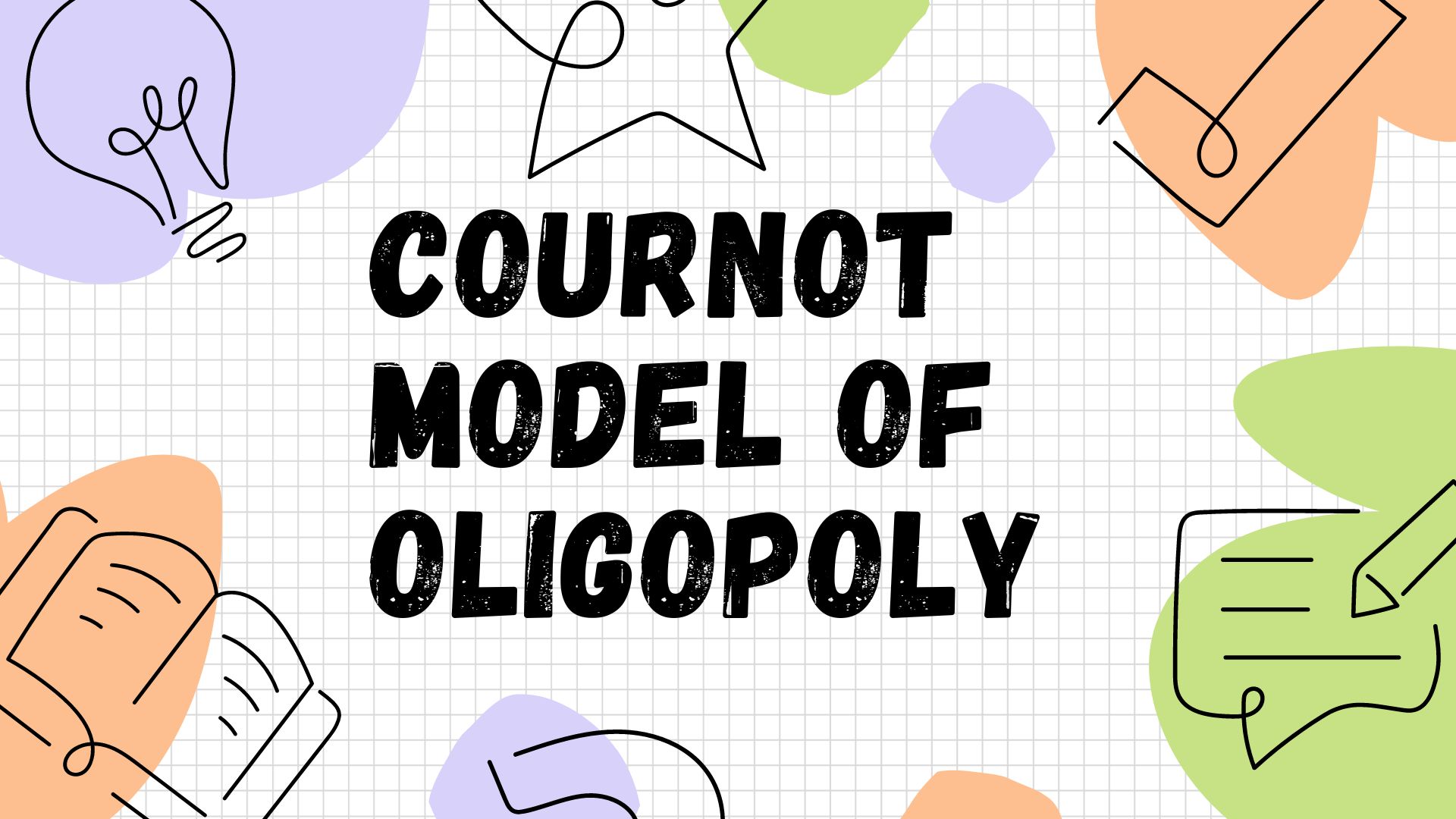 Cournot Model of Oligopoly